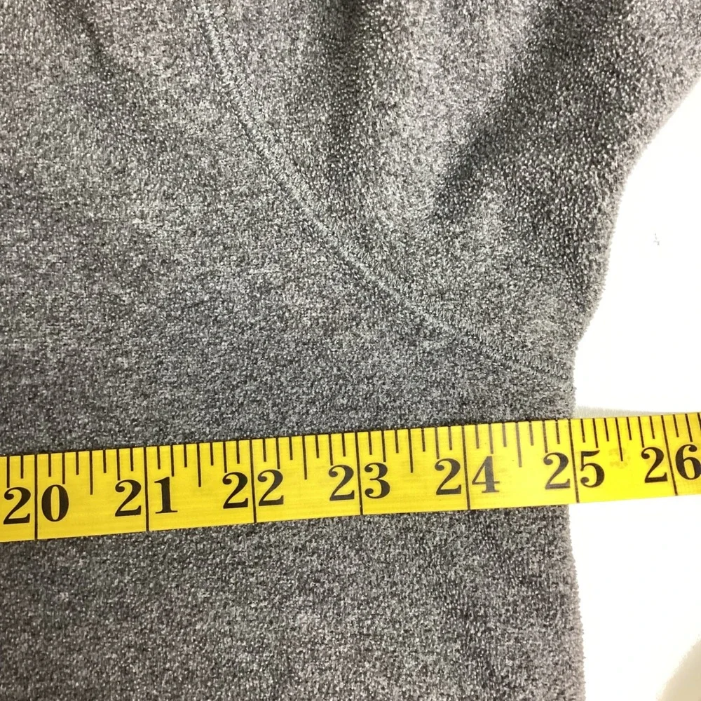 The North Face Mens TKA 100 Glacier 1/4 Zip Fleece Pullover Grey XXL ALD0 TB50